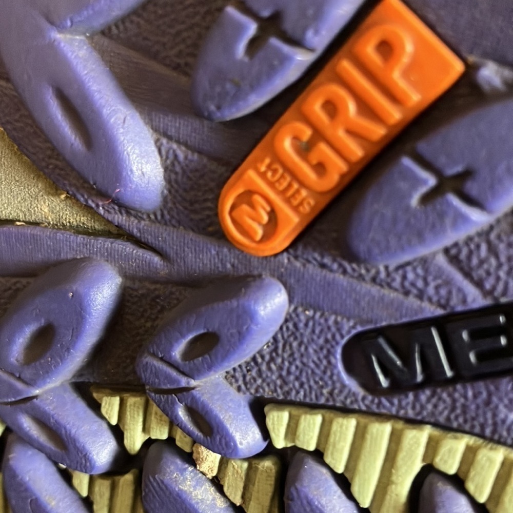 Merrell Womens Grassbow Air Low Lavender Hiking Shoes Sneakers Size 9 - Picture 10 of 13